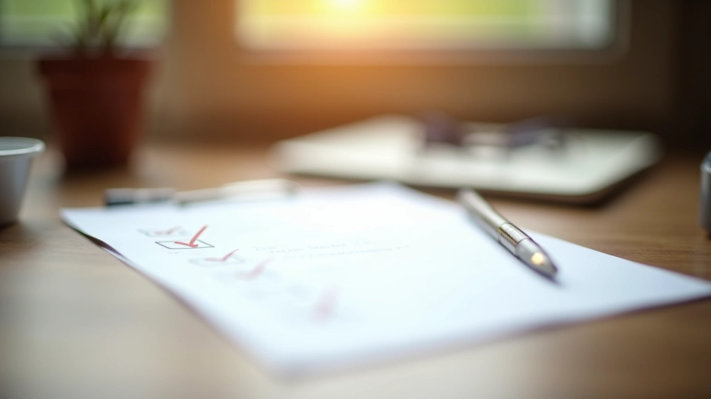 Checklist formulier voor verzendplanning en voorbereiding